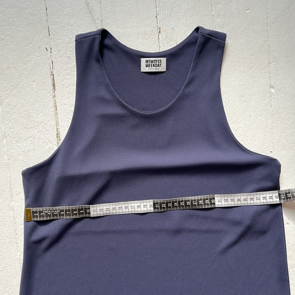 Weekday Sleek Purple Maxi Dress - Picture 7 of 12